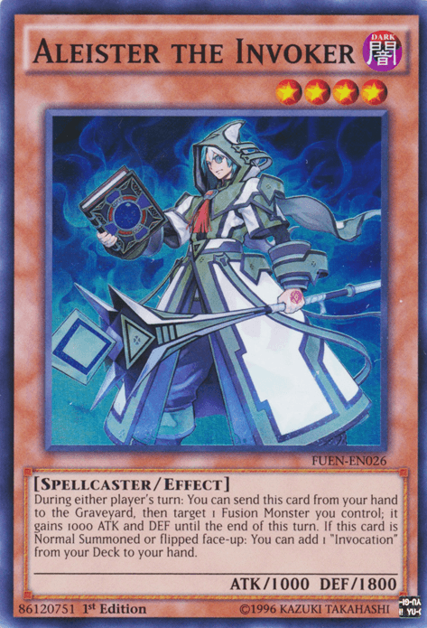 Aleister the Invoker [FUEN-EN026] Super Rare - Josh's Cards