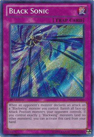 Black Sonic [DRLG-EN030] Secret Rare - Josh's Cards