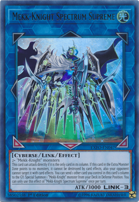 Mekk-Knight Spectrum Supreme [EXFO-EN047] Ultra Rare - Josh's Cards