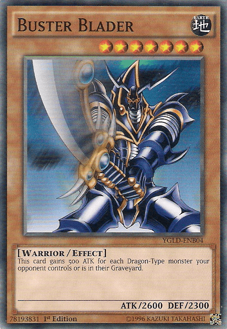 Buster Blader [YGLD-ENB04] Common - Josh's Cards