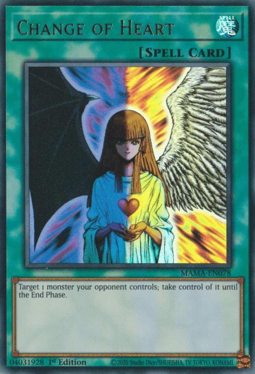 Change of Heart [MAMA-EN078] Ultra Rare - Josh's Cards