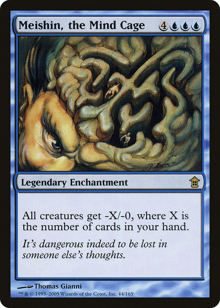 Meishin, the Mind Cage (SOK-044) - Saviors of Kamigawa