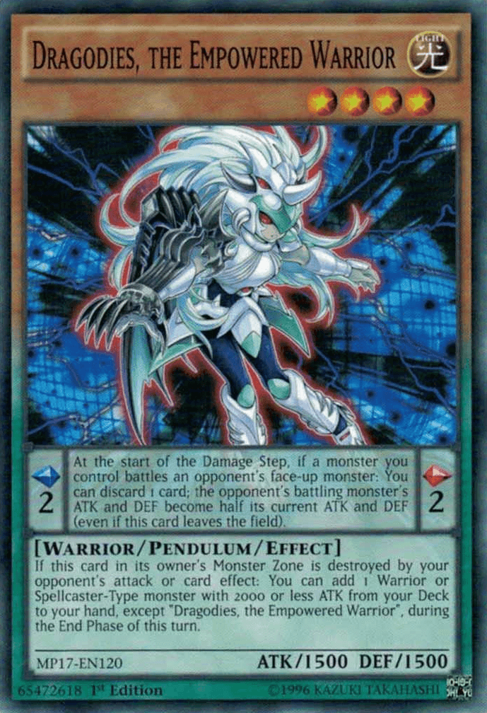 Dragodies, the Empowered Warrior [MP17-EN120] Common - Josh's Cards