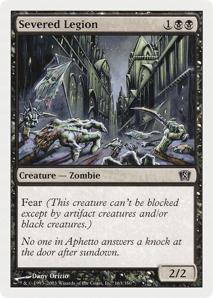 Severed Legion [Eighth Edition] Foil