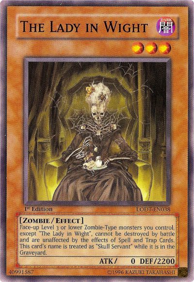 The Lady in Wight (LODT-EN038) - Light of Destruction Unlimited
