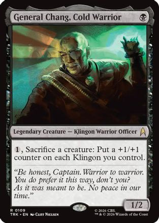 General Chang, Cold Warrior (TRK-109) - Star Trek