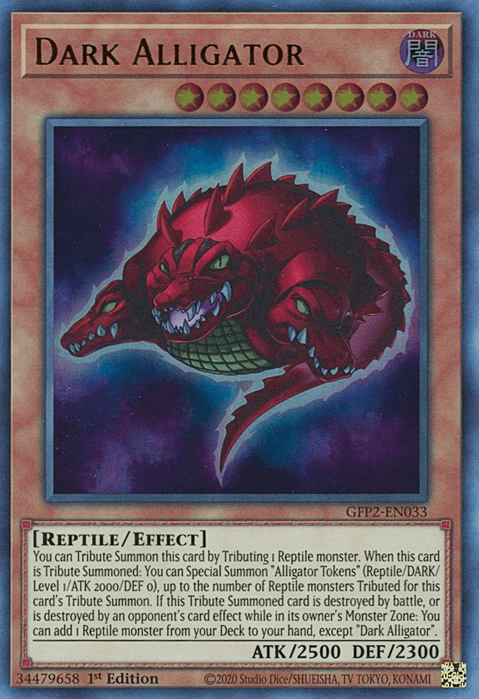 Dark Alligator [GFP2-EN033] Ultra Rare - Josh's Cards