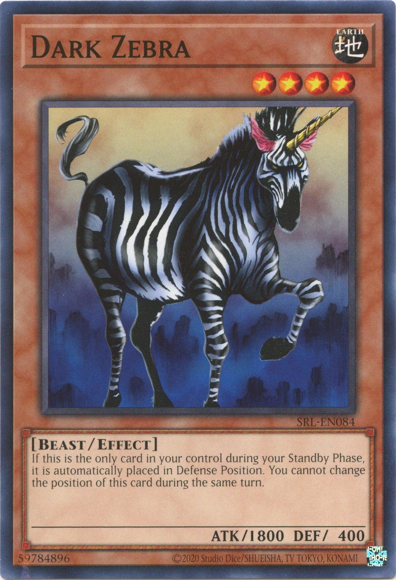Dark Zebra (25th Anniversary) [SRL-EN084] Common - Josh's Cards