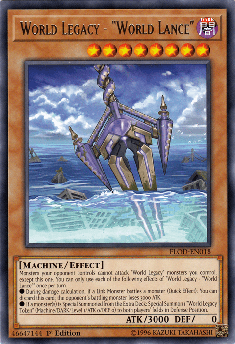 World Legacy - "World Lance" [FLOD-EN018] Rare - Josh's Cards