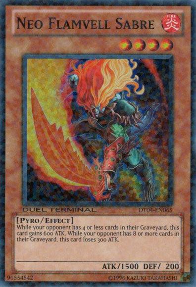 Neo Flamvell Sabre [DT04-EN065] Super Rare - Josh's Cards