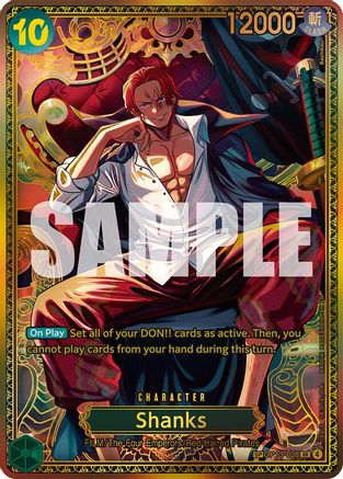 Shanks (OP13-028) (SP) (OP13-028) - The World's Strongest Warriors Foil
