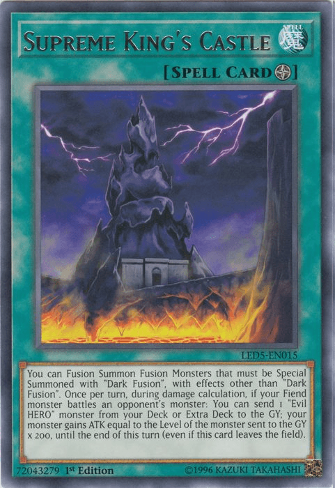 Supreme King's Castle [LED5-EN015] Rare - Josh's Cards