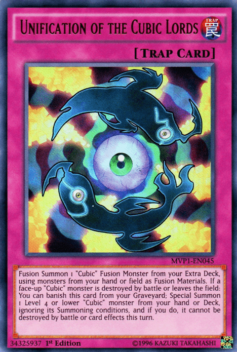Unification of the Cubic Lords [MVP1-EN045] Ultra Rare - Josh's Cards