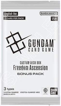 Gundam: Deck Build Box Freedom Ascension Bonus Pack
