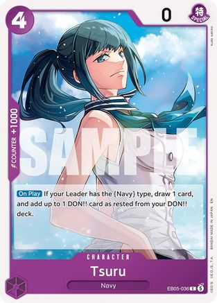 Tsuru (EB05-036) - Extra Booster: One Piece Heroine's Edition Vol. 2