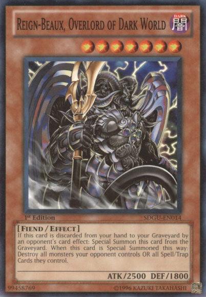 Reign-Beaux, Overlord of Dark World [SDGU-EN014] Common - Josh's Cards