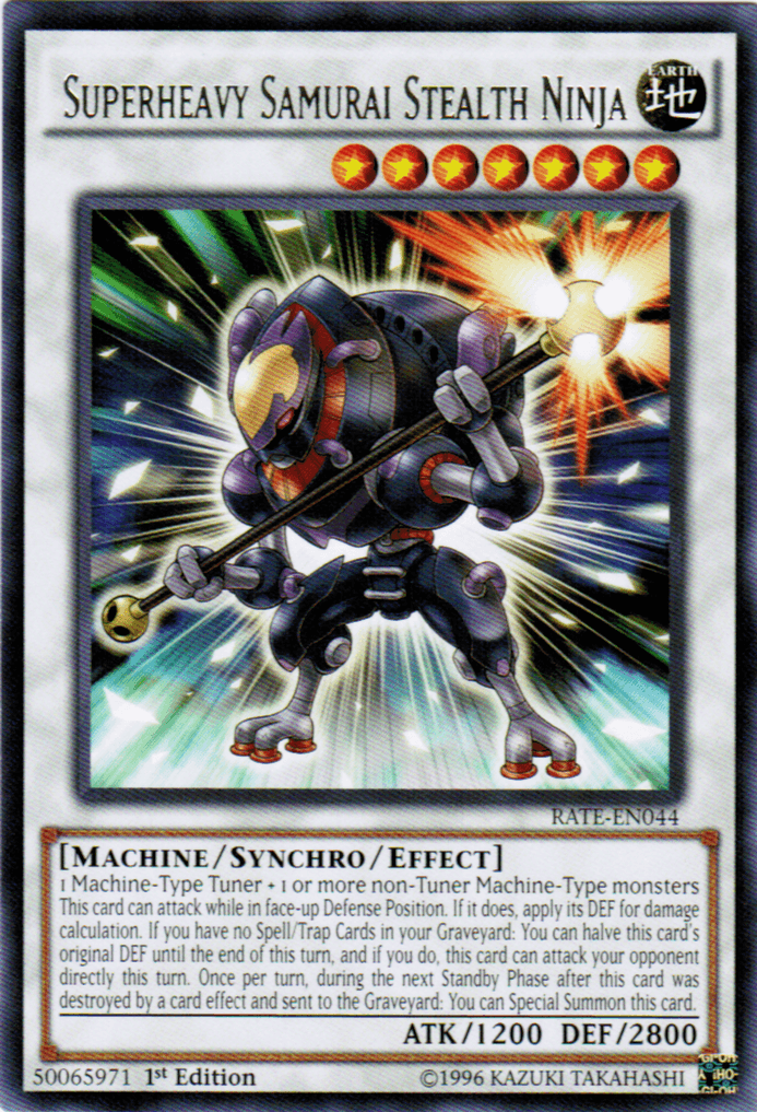 Superheavy Samurai Stealth Ninja [RATE-EN044] Rare - Josh's Cards