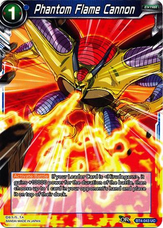 Phantom Flame Cannon (BT4-043) [Colossal Warfare] Parallel Foil