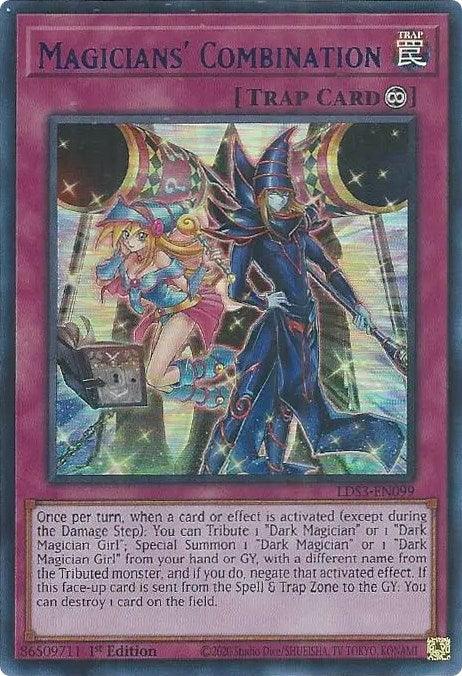 Magicians' Combination (Blue) [LDS3-EN099] Ultra Rare - Josh's Cards