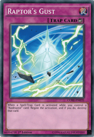 Raptor's Gust [CORE-EN070] Common - Josh's Cards