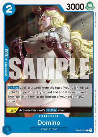 Domino (EB05-025) - Extra Booster: One Piece Heroine's Edition Vol. 2