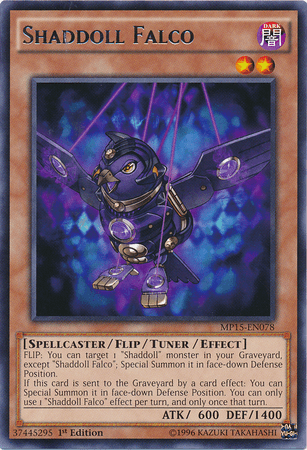 Shaddoll Falco [MP15-EN078] Rare - Josh's Cards