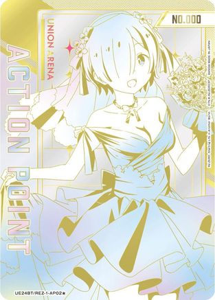 Action Point Card (AP02) (Serial Numbered) (UE24BT/REZ-1-AP02) - UE24BT ReZERO Starting Life in Another World Foil