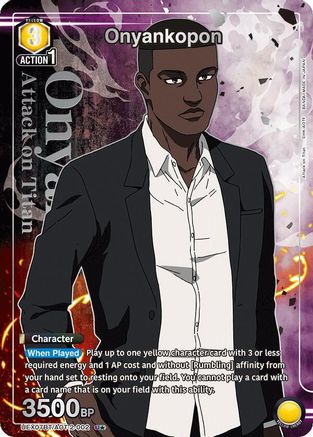 Onyankopon (U*) (UEX07BT/AOT-2-002) - UEX07BT Attack on Titan Vol 2 Foil