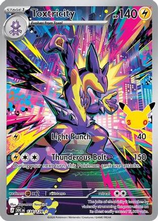 Toxtricity 134/128 - ME 30th Celebration Holofoil