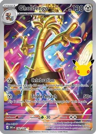 Gholdengo 142/128 - ME 30th Celebration Holofoil
