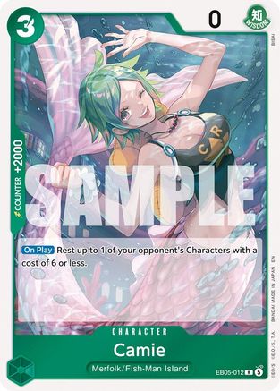 Camie (EB05-012) - Extra Booster: One Piece Heroine's Edition Vol. 2 Foil