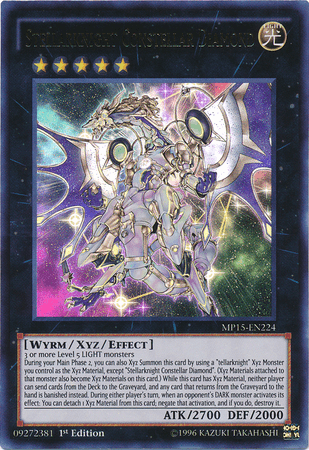 Stellarknight Constellar Diamond [MP15-EN224] Ultra Rare - Josh's Cards