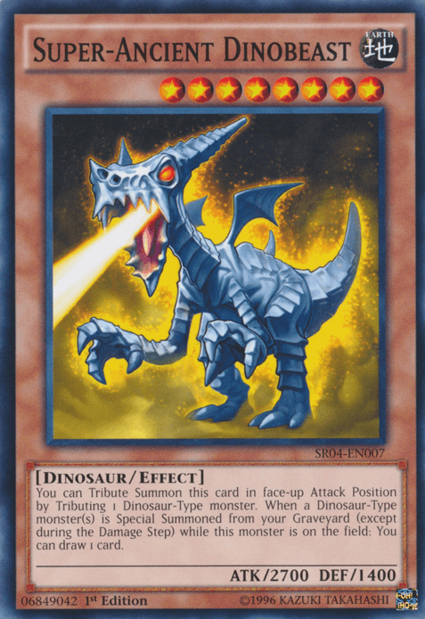 Super-Ancient Dinobeast [SR04-EN007] Common - Josh's Cards