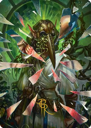 Simulacrum Shaper Art Card (Gold-Stamped Signature) (ASFRA-038) - Art Series: Reality Fracture