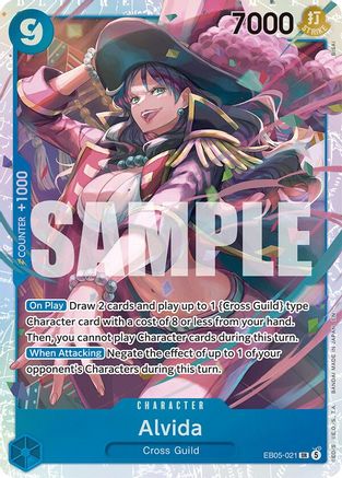 Alvida (EB05-021) - Extra Booster: One Piece Heroine's Edition Vol. 2 Foil