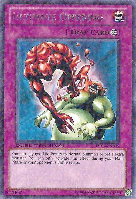 Ultimate Offering [DT03-EN099] Rare - Josh's Cards