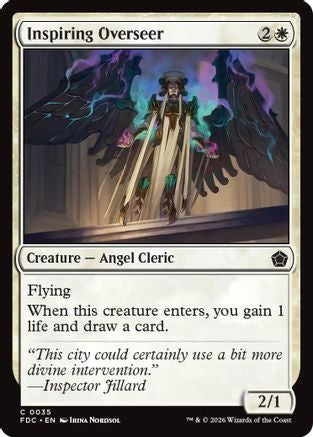 Inspiring Overseer (FDC-035) - Commander: Foundations