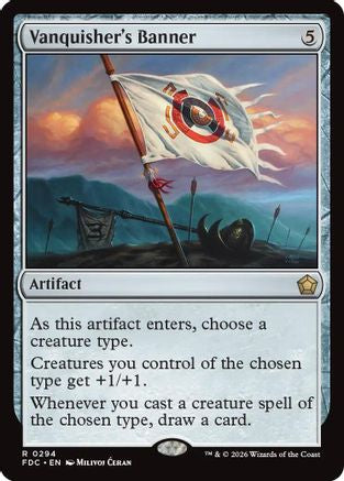 Vanquisher's Banner (FDC-294) - Commander: Foundations