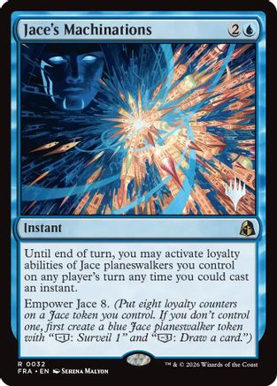 Jace's Machinations (PPFRA-032) - Promo Pack: Reality Fracture