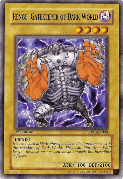 Renge, Gatekeeper of Dark World [5DS1-EN008] Common - Josh's Cards