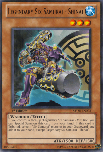 Legendary Six Samurai - Shinai [STOR-EN023] Common - Josh's Cards