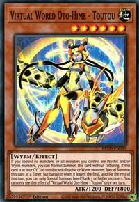 Virtual World Oto-Hime - Toutou [BLVO-EN099] Super Rare - Josh's Cards