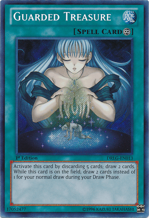 Guarded Treasure [DRLG-EN013] Secret Rare - Josh's Cards