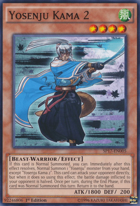 Yosenju Kama 2 [SP17-EN005] Common - Josh's Cards