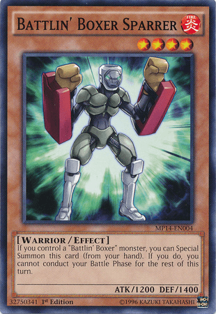 Battlin' Boxer Sparrer [MP14-EN004] Common - Josh's Cards