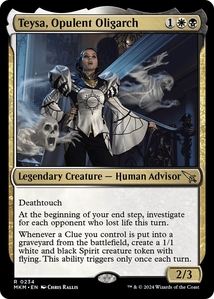 Teysa, Opulent Oligarch [Murders at Karlov Manor] - Josh's Cards