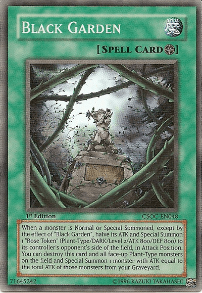 Black Garden [CSOC-EN048] Super Rare - Josh's Cards