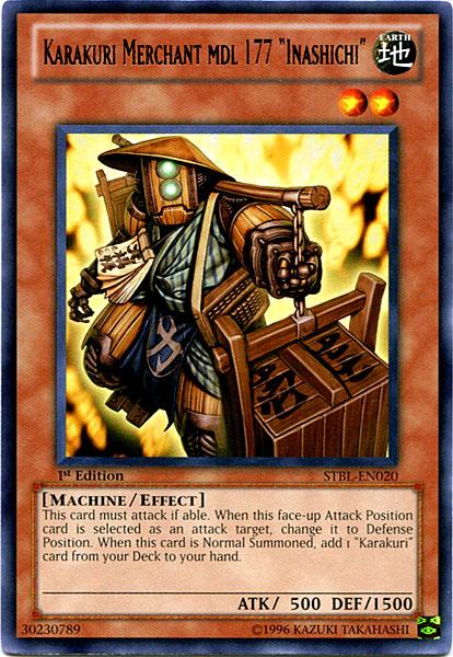 Karakuri Merchant mdl 177 Inashichi [STBL-EN020] Rare - Josh's Cards