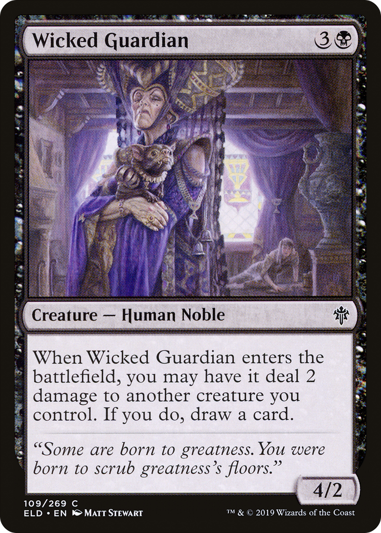 Wicked Guardian (ELD-109) - Throne of Eldraine Foil