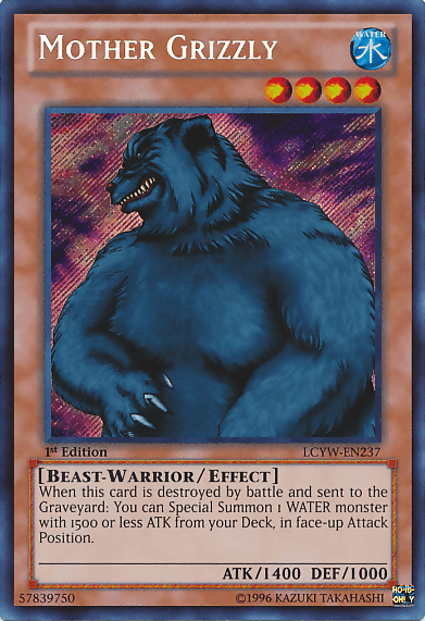 Mother Grizzly [LCYW-EN237] Secret Rare - Josh's Cards